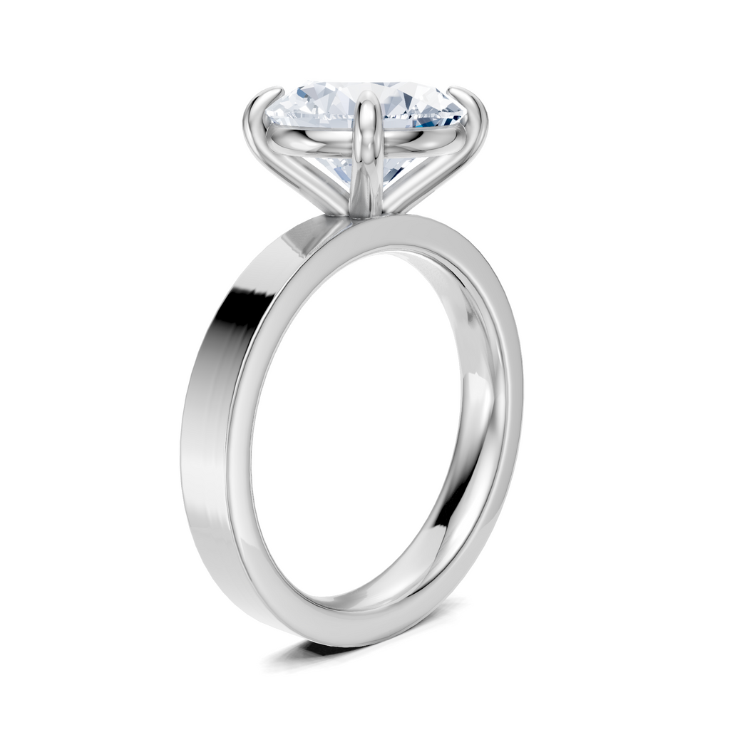 Image for Sage Square Shank | 18k White Gold