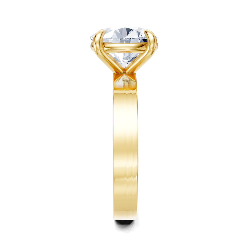 Image for Sage Square Shank | 18k Yellow Gold