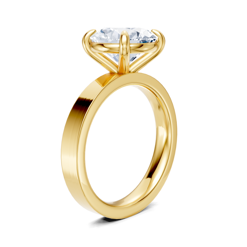 Image for Sage Square Shank | 18k Yellow Gold