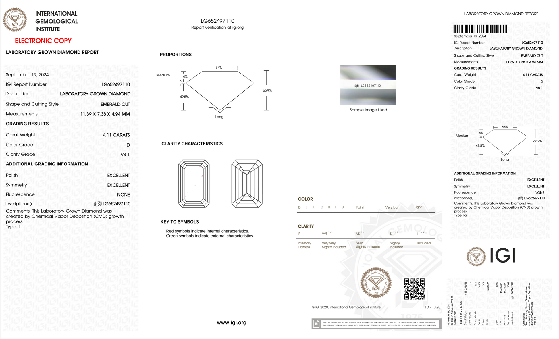 4.11ct D-VS1 | Peter A. Upgrade