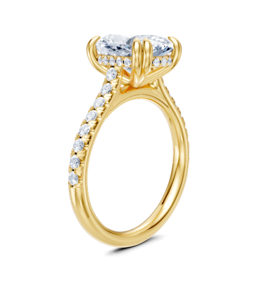 Jasmine G. Custom Engagement Ring #2
