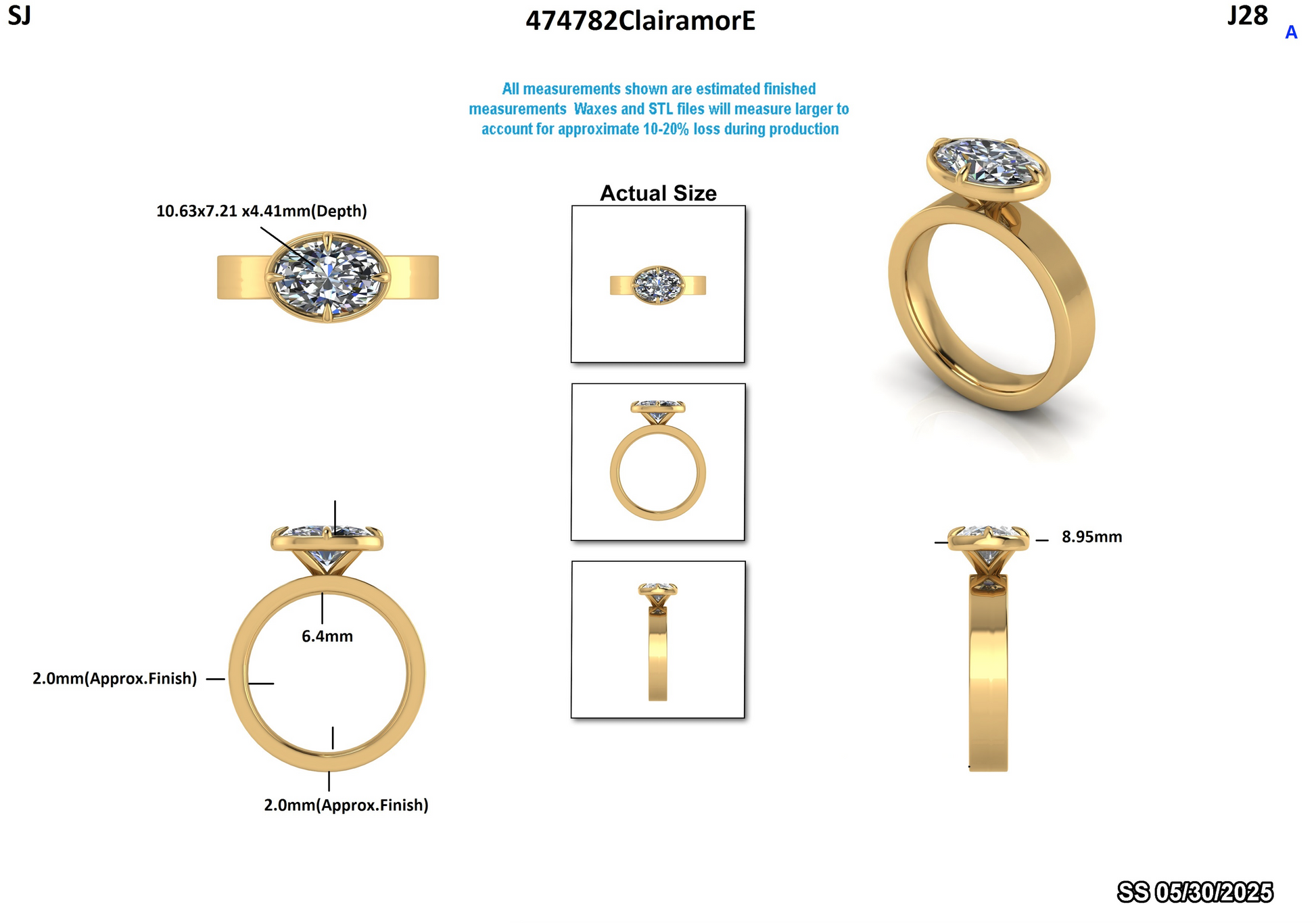 Rachel F. Custom Engagement Ring