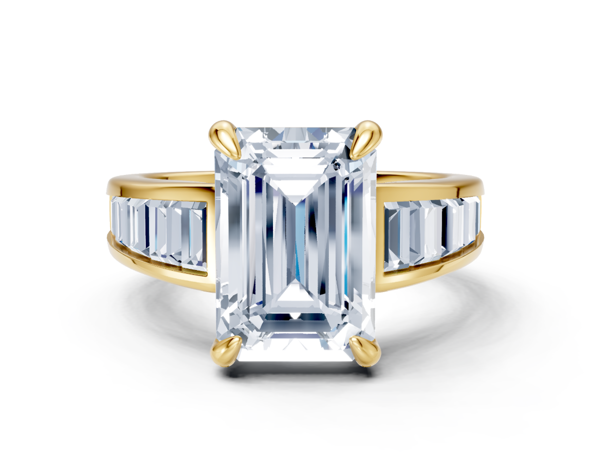 Samantha S. | Art Deco Engagement Ring
