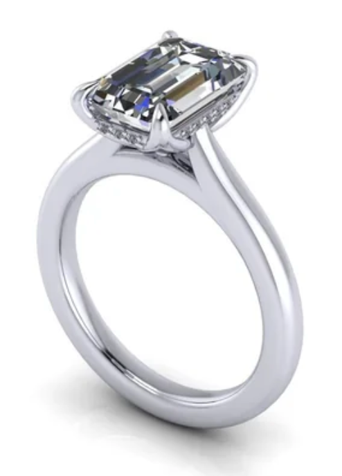 Xavier O Custom Engagement Ring Design Upgrade