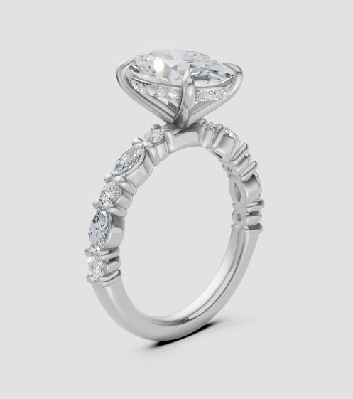 Dante L. Custom Engagement Ring