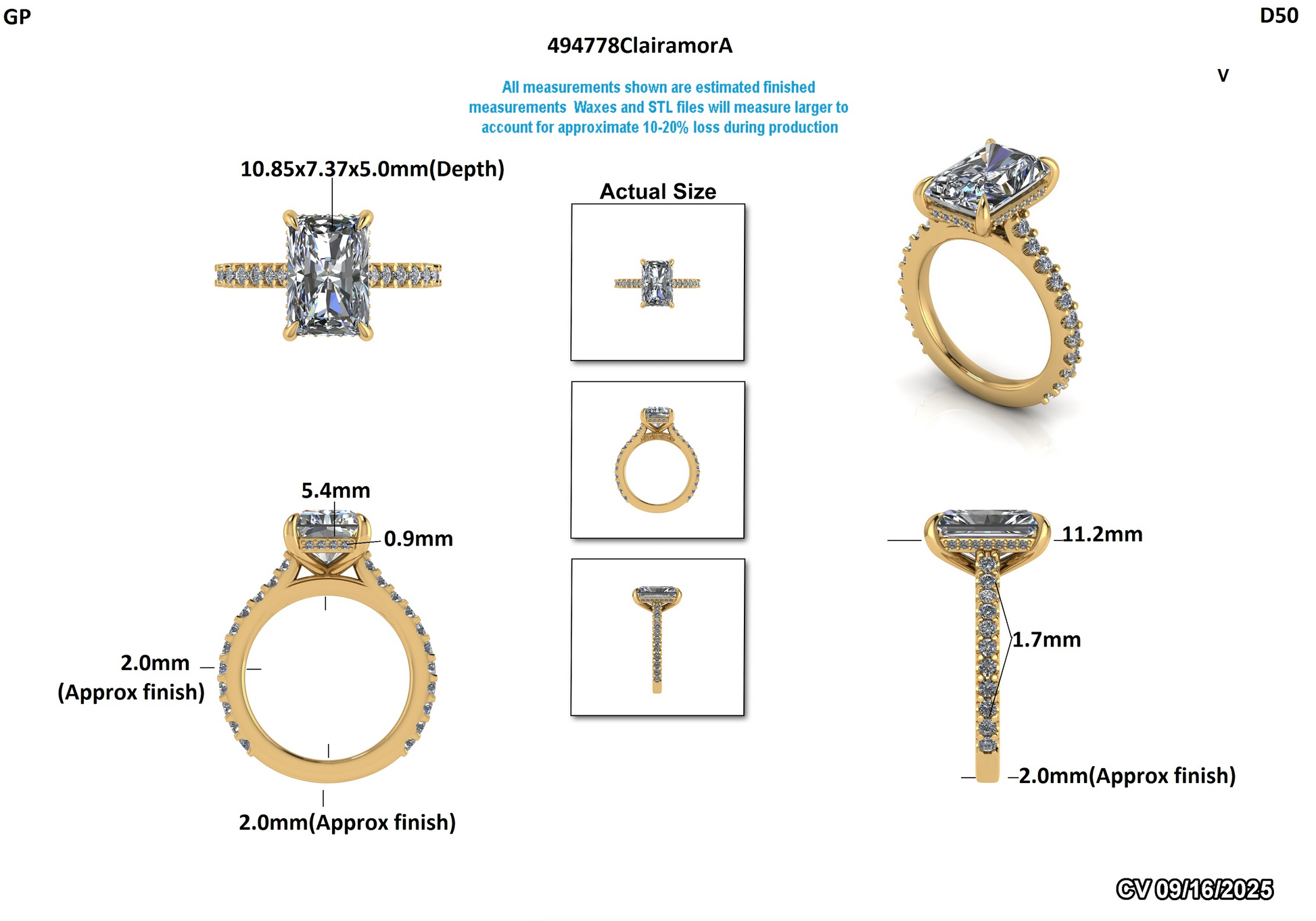 Dominic D. Custom Engagement Ring