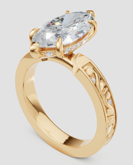 David Custom Engagement Ring Design & CLAIRAMOR