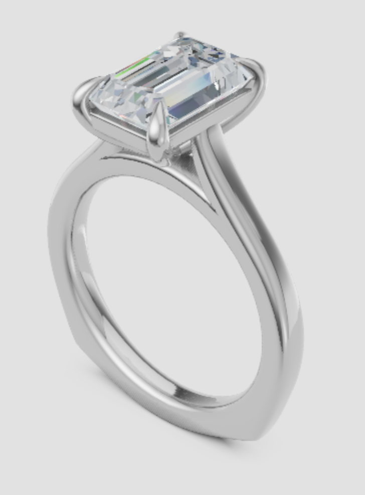 Olivia Custom Engagement Ring