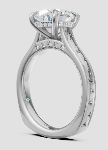 Ted C Custom Engagement Ring Design
