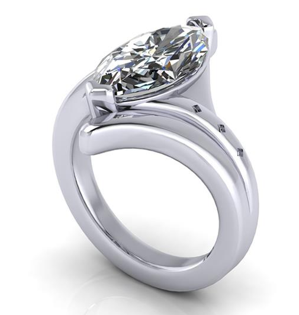 Elegant oval lab-grown diamond engagement ring with pave band, ethical and sustainable design