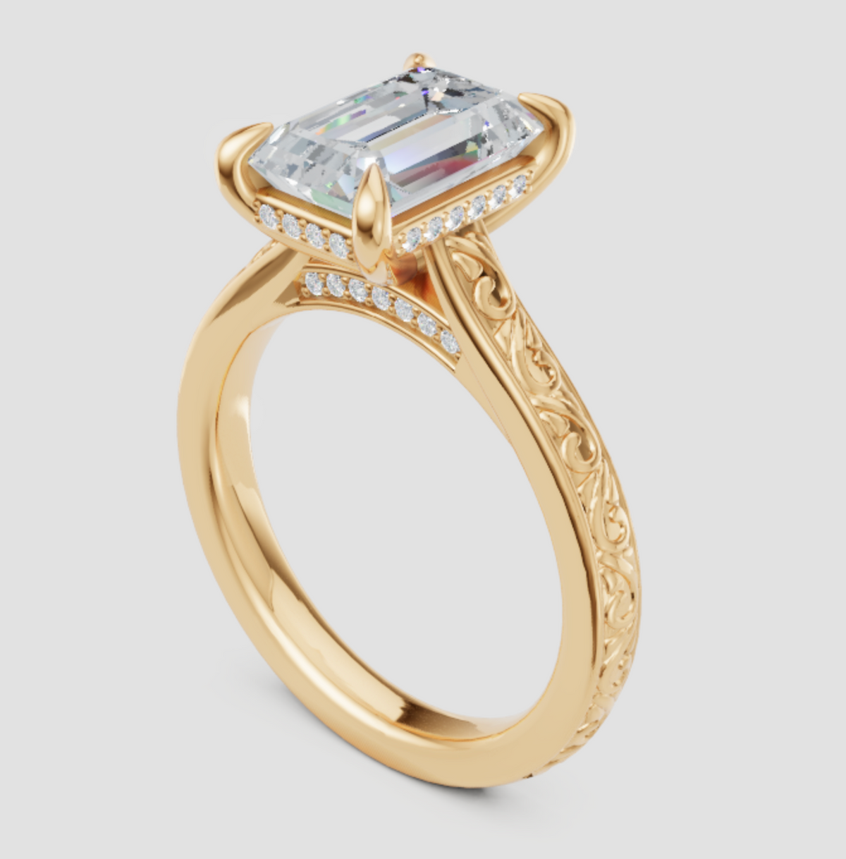 Rodrigo P Custom Engagment Ring Design