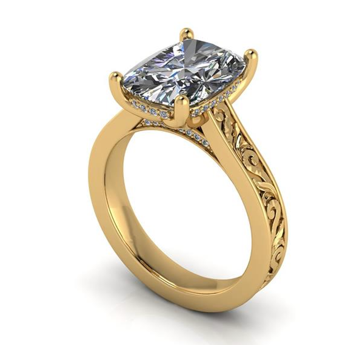 Ethan V Custom Engagement Ring Design