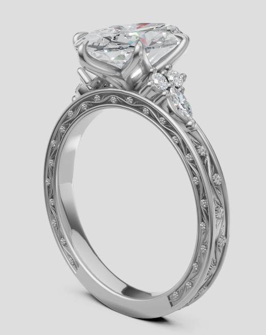 Conlyn M Custom Engagement Ring