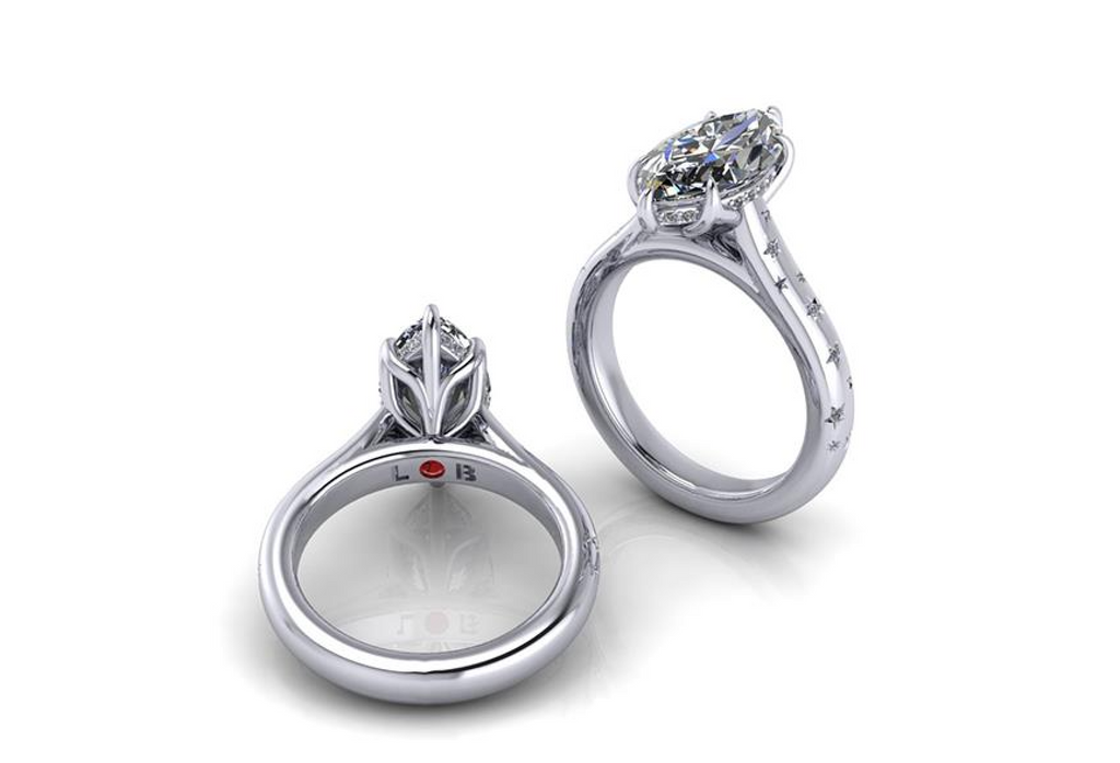 Brandon C Custom Engagement Ring Design