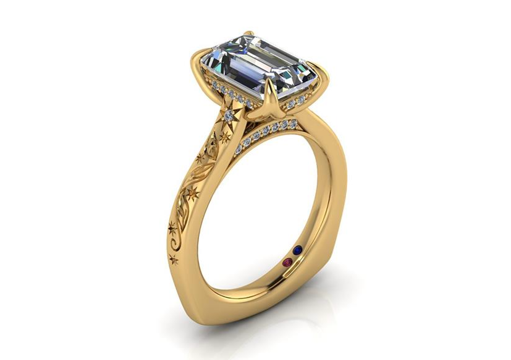 Blake S Custom Engagement Ring Design