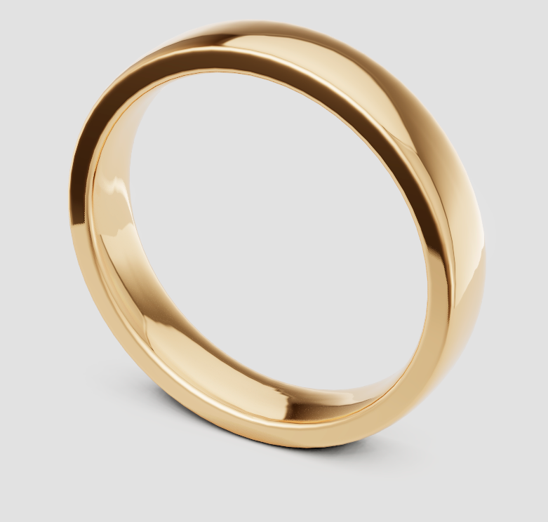 Caroline M Custom Wedding Band