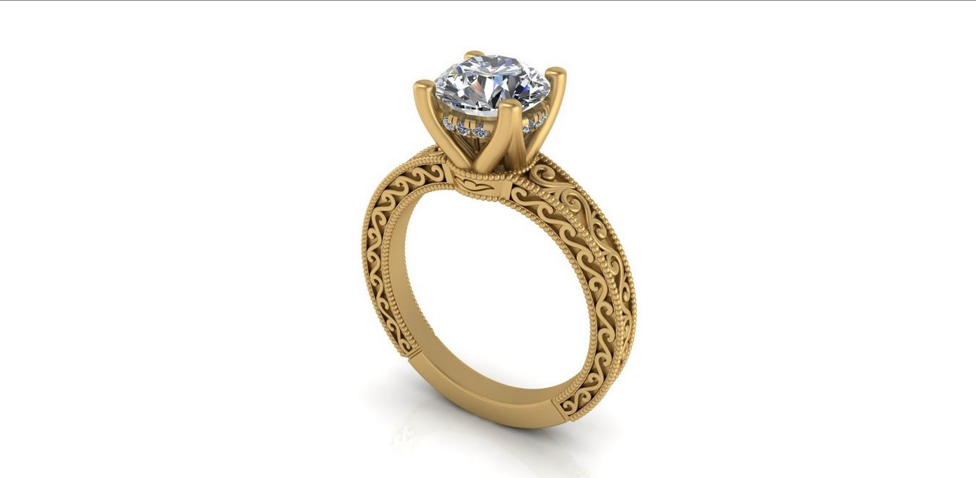 Cass W Custom Engagement Ring
