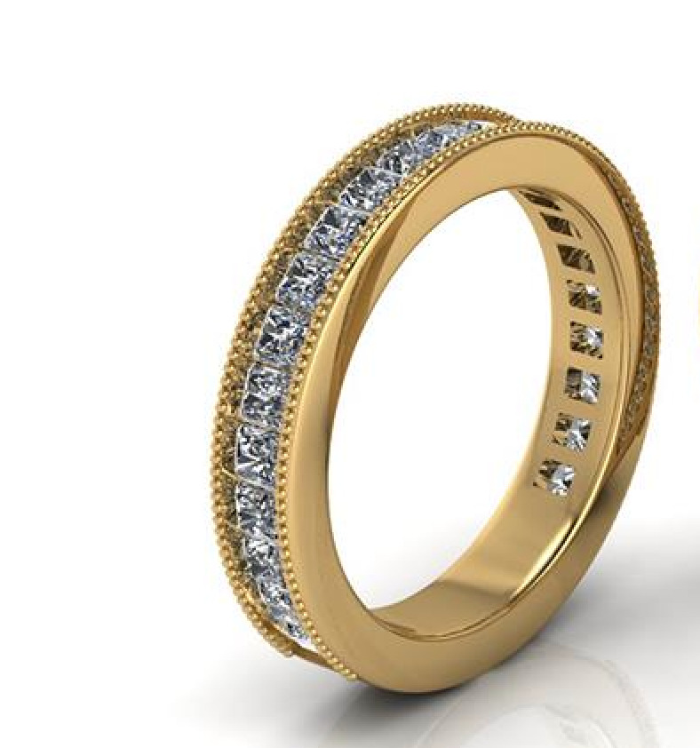 Anuk M Wedding Band
