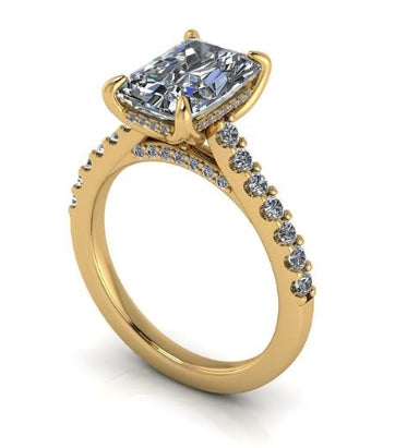 David L Custom Engagement Ring