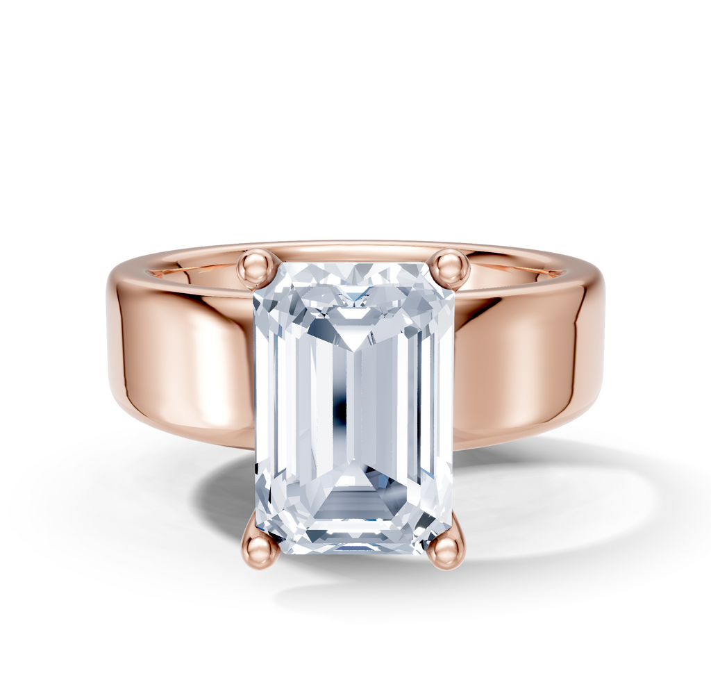 Image for Grand Thick Band | 14k Rose Gold