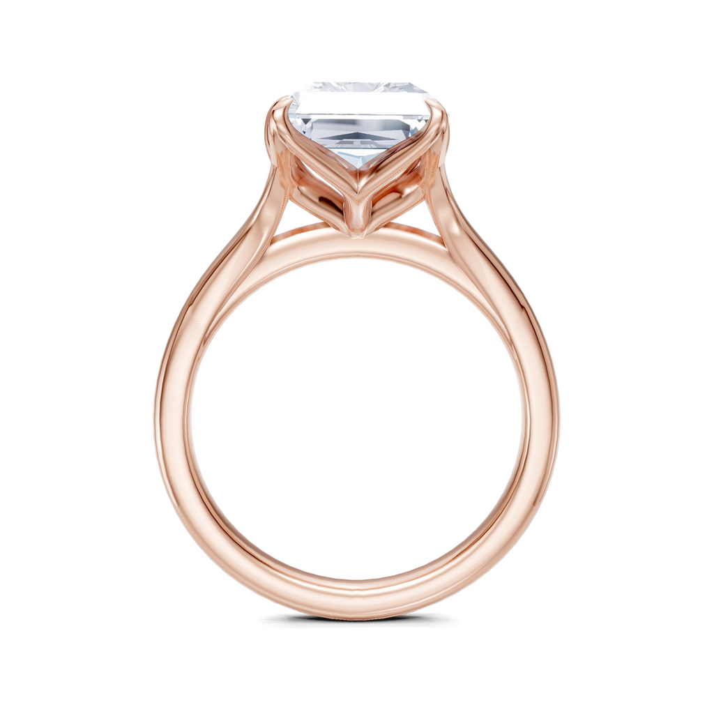 Image for Petale Solitaire Engagement Ring | 18k Rose Gold