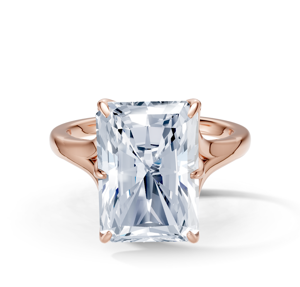 Image for Petale Solitaire Engagement Ring | 18k Rose Gold