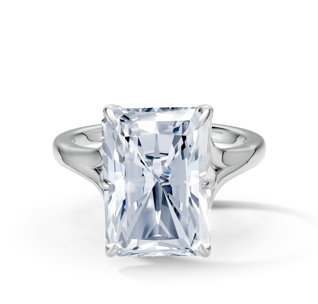 Image for Petale Solitaire Engagement Ring | Platinum