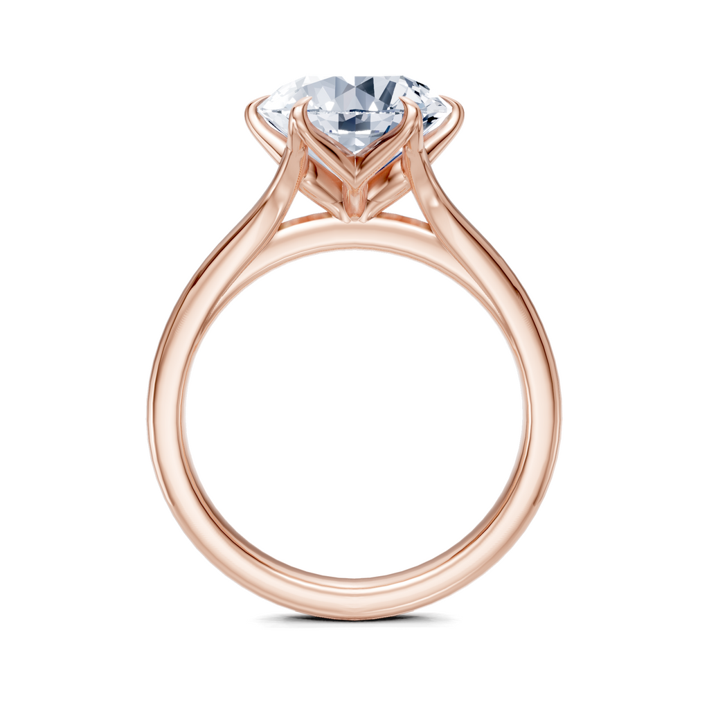 Image for Petale Solitaire Engagement Ring | 18k Rose Gold