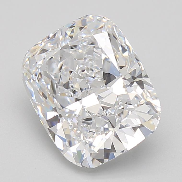 Sparkling cushion cut lab-grown diamond, ethical and sustainable choice for engagement rings