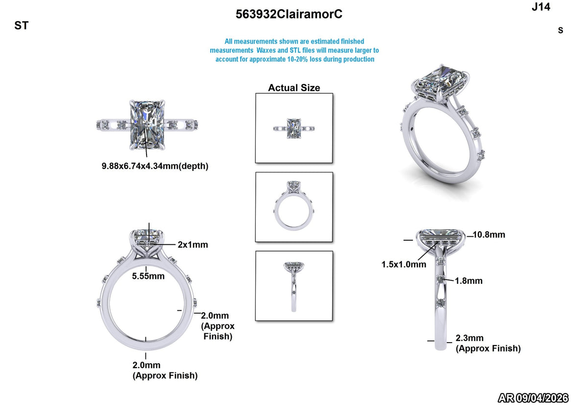 Logan V Custom Engagement Ring Design